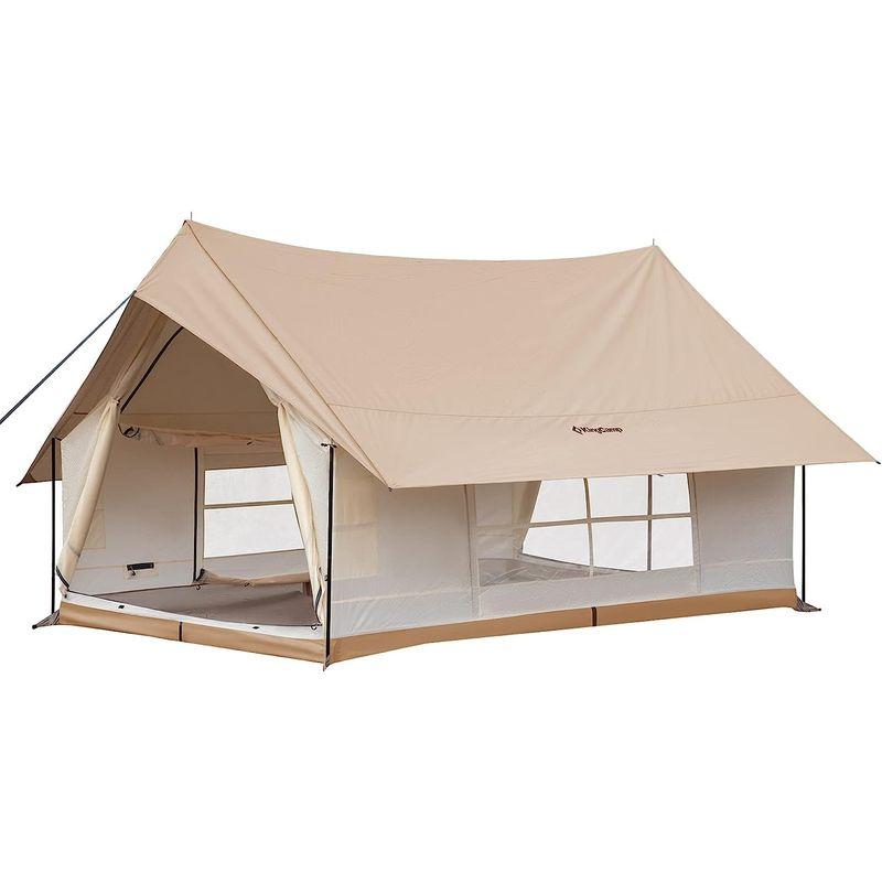 正規品 KingCamp ハウステント キャンプ ファミリーテント 3?5人用 360°視野 大型テント 防虫 通気 UVカット 耐水 アウトドア 【OC7959085944】(29026円)