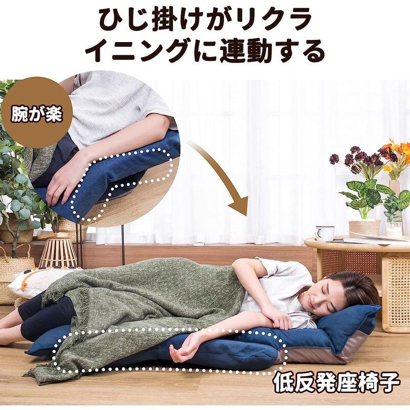 WAVV 座椅子 ひじ掛け付き ハイバック 低反発 背もたれ・頭部 14段階調整 肘掛けリクライニングに連動 1人掛け フロアチェア 座椅子 座椅子 ひじ掛け付き ハイバック 低反発 背もたれ 頭部 14段階調整 肘掛けリクライニングに連動 1人掛け フロアチェア