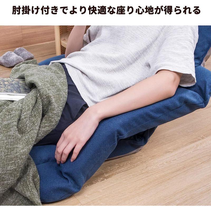 WAVV 座椅子 ひじ掛け付き ハイバック 低反発 背もたれ・頭部 14段階調整 肘掛けリクライニングに連動 1人掛け フロアチェア 座椅子 座椅子 ひじ掛け付き ハイバック 低反発 背もたれ 頭部 14段階調整 肘掛けリクライニングに連動 1人掛け フロアチェア