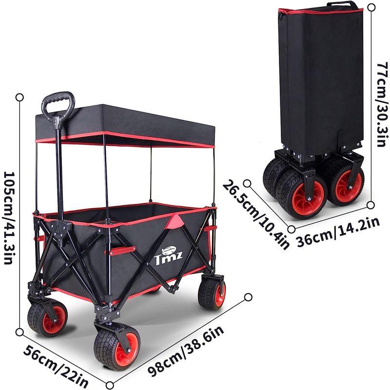 ＴＭＺ 折りたたみ式 キャリーワゴン収束式 屋根付きアウトドアワゴン大容量アウトドア用キャリーカート ワイルド マルチキャリーカート 自立収 折りたたみ式 キャリーワゴン収束式 屋根付きアウトドアワゴン大容量アウトドア用キャリーカート ワイルド マルチキャリーカート 自立収