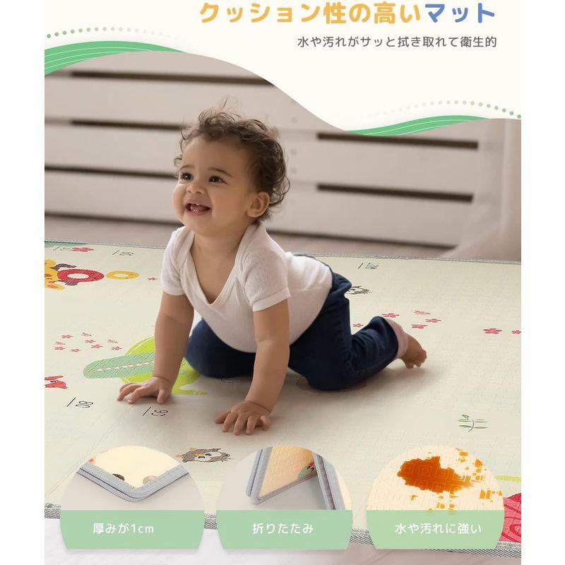 HEAOベビーサークル 大きめ ベビーマット付き 120*160*66cm 大型 ベビーフェンス 子供遊び用 室内外対応 堅固さ 滑り止め ベビーマット付き 大きめ 120*160*66cm 大型 ベビーフェンス 子供遊び用 室内外対応 堅固さ 滑り止め