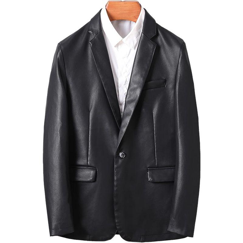 FSD.WG ジャケット 革 カジュアルジャケット メンズ アウトドアジャケット コートレザー 秋冬 無地 防風 通勤 通学 WG ジャケット 革 カジュアルジャケット メンズ アウトドアジャケット コートレザー 秋冬 無地 防風 通勤 通学