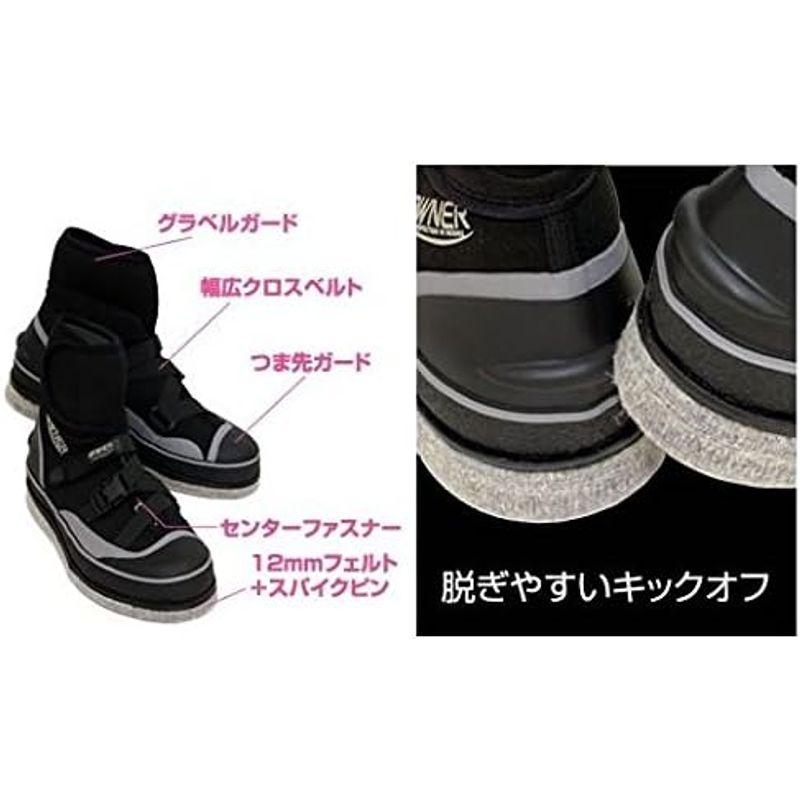 OWNER(オーナー) フィッシングシューズ 鮎渓流トップ II 中丸・フェルトピン L オーナー フィッシングシューズ 鮎渓流トップ II 中丸 フェルトピン サイズ