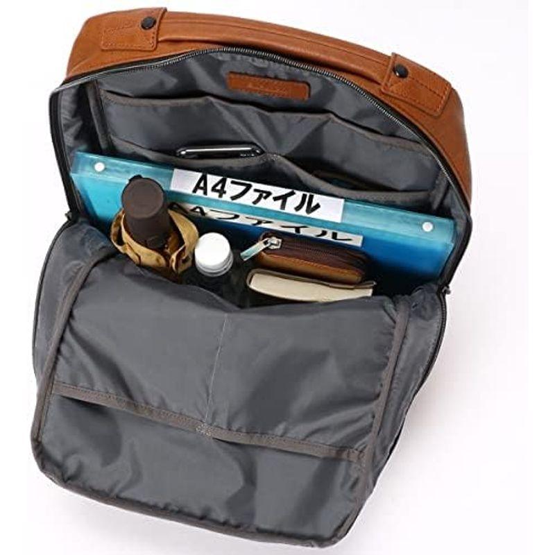 ビアンキ スクエアリュック LBPS15 キャメル スクエアリュック LBPS15 キャメル PUレザー