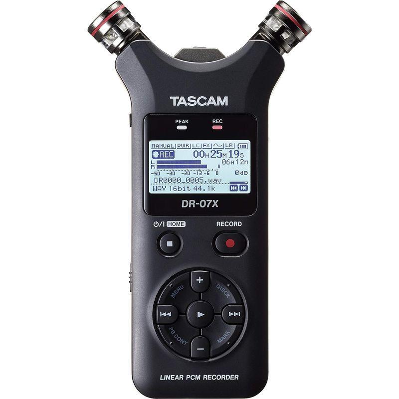 TASCAM(タスカム) DR-07X USB オーディオインターフェース搭載 ステレオ リニアPCMレコーダー ハンディレコーダー USB USB タスカム DR 07X オーディオインターフェース搭載 ステレオ リニアPCMレコーダー ハンディレコーダー