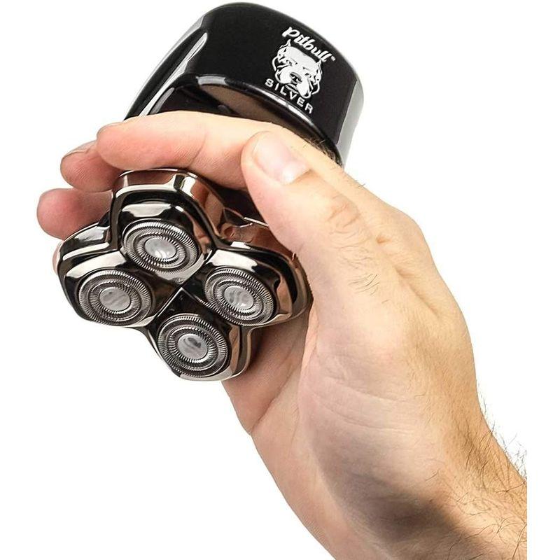 Skull Shaver (スカルシェーバー) ピットブル メンズシェーバー（銀） Shaver スカルシェーバー ピットブル メンズシェーバー 銀