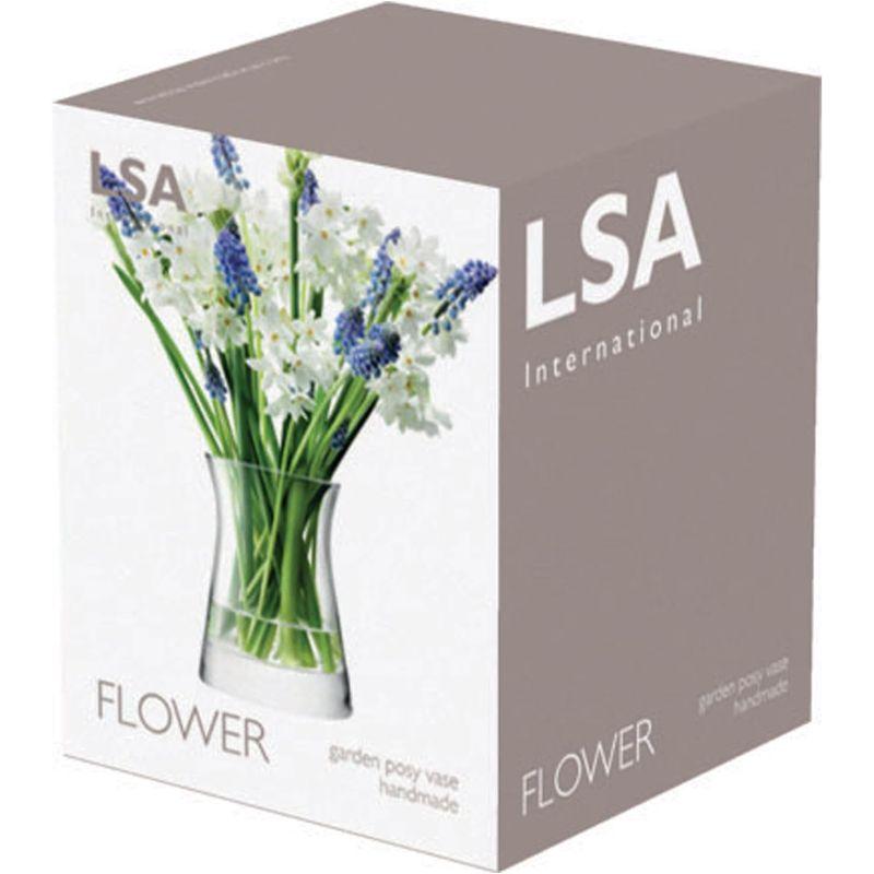 LSA(エルエスエー) フラワーベース(花器) GARDEN POSY クリア 高さ13cm FLOWER(フラワー) G602-13-30 エルエスエー フラワーベース 花器 GARDEN POSY クリア 高さ13cm FLOWER フラワー G602
