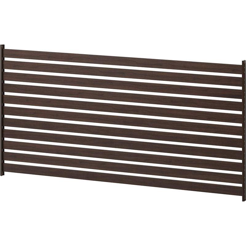 タカショー(Takasho) 美WOOD 木目調アルミフェンス スリムボーダー 623 ブラウンウッド BEW-FS623BRW Takasho 美WOOD 木目調アルミフェンス スリムボーダー ブラウンウッド BEW FS623BRW