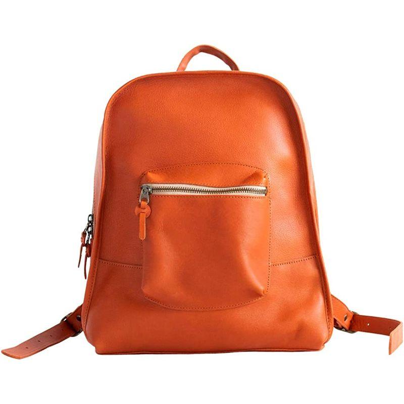 カンミ Kanmi. スマイル リュックサック B19-24 A4対応 本革 レザー 日本製 (トマトレッド) Kanmi スマイル リュックサック B19 A4対応 本革 レザー 日本製 トマトレッド 　