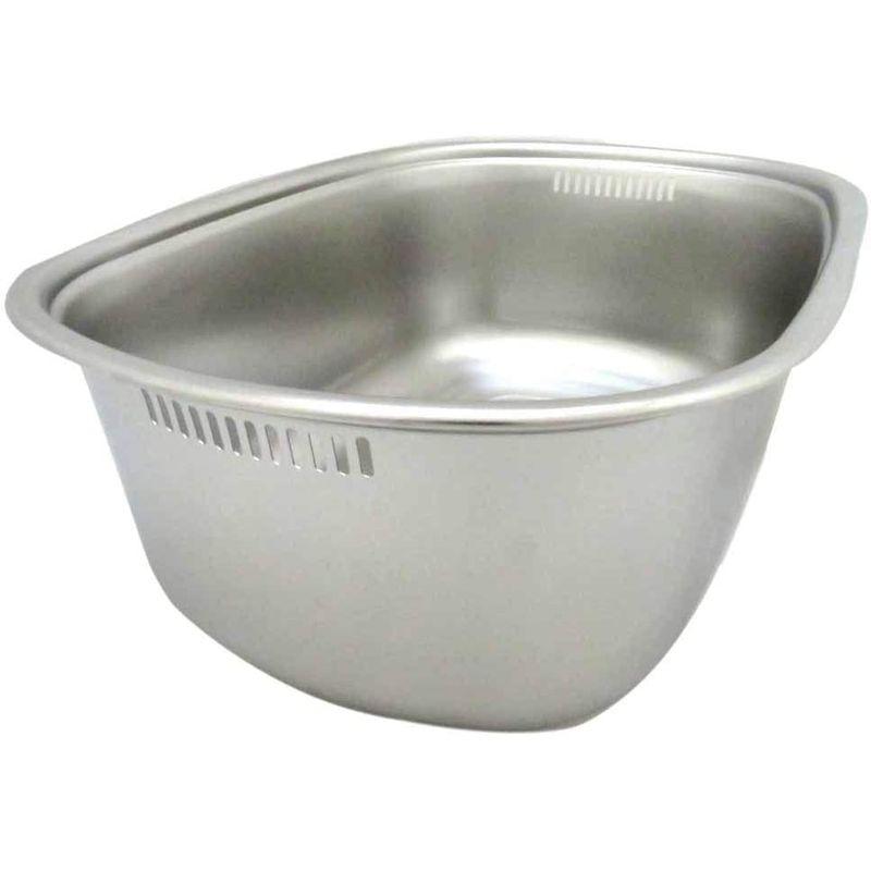 大注目】遠藤商事 業務用 小判洗桶 18-8ステンレス 日本製 AAL02 シンク、コンロ用品 遠藤商事 業務用 小判洗桶用カゴ ステンレス鋼 日本製 AAL03