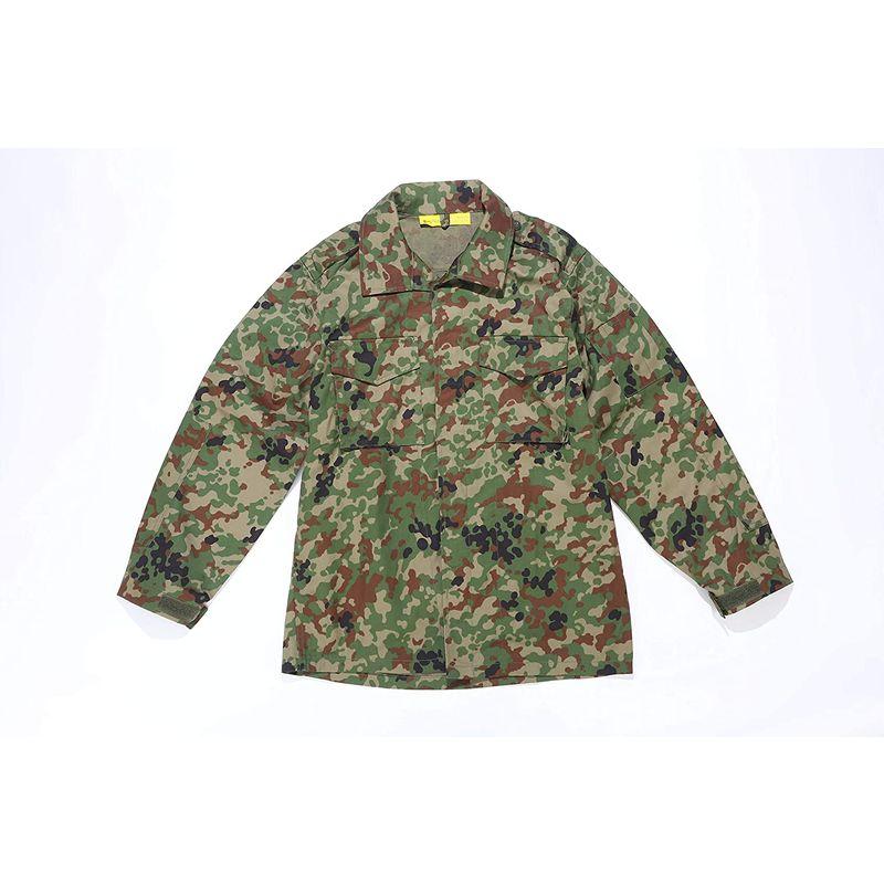 Broptical 陸上自衛隊 迷彩 戦闘服3型 ベルト付 上下セット XL 大きい