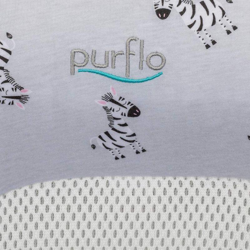 purflo(ピュアフロー) Breathable Baby Nest ブリーザブルベビーネスト 添い寝ベッド ベッドインベッド ゼブラ 0 ピュアフロー Breathable Baby Nest ブリーザブルベビーネスト 添い寝ベッド ベッドインベッド ゼブラ