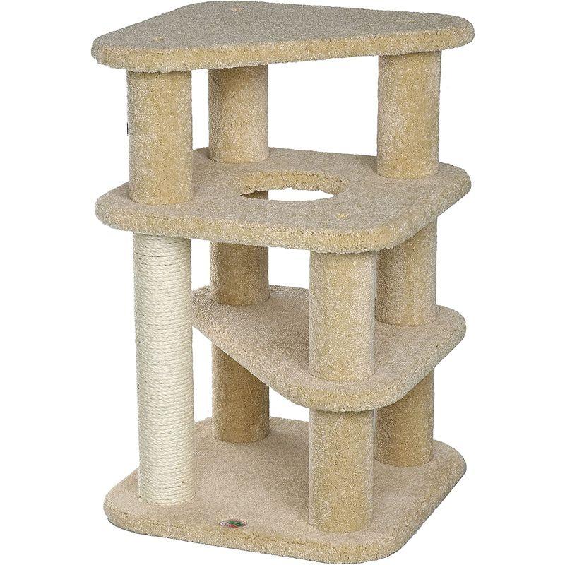 Goペットクラブlp-841プレミアムカーペット猫ツリー家具