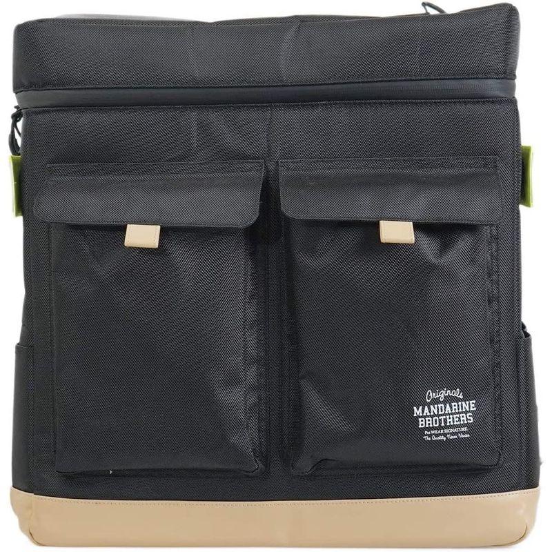 MANDARINE BROTHERS マンダリンブラザーズ ROOT CARRY BACKPACK ルートキャリーバッグ ブラック ブラック BROTHERS マンダリンブラザーズ ROOT CARRY BACKPACK ルートキャリーバッグ