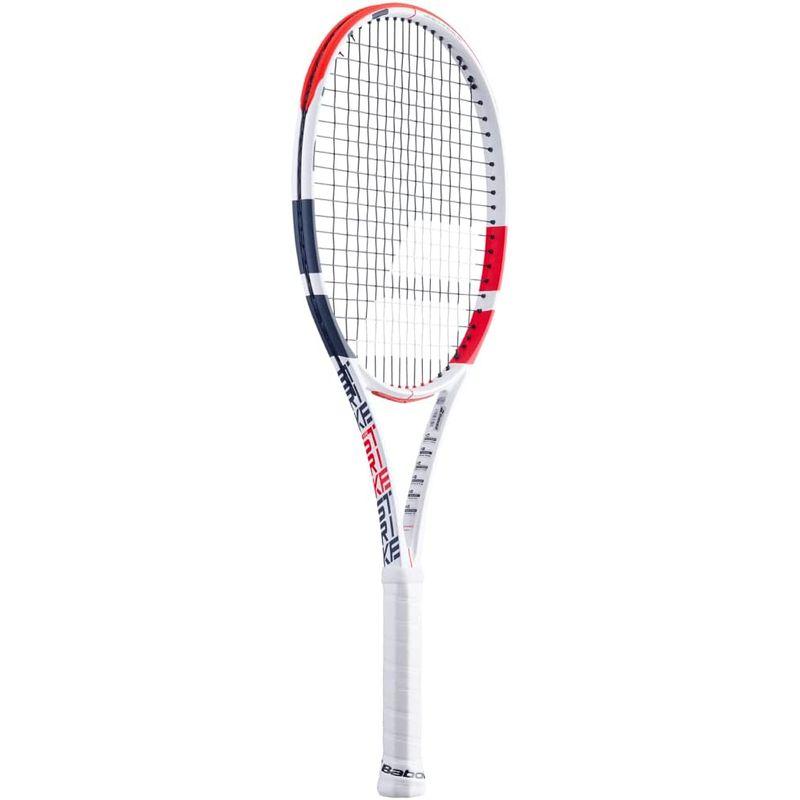 バボラ (Babolat) テニスラケット PURE STRIKE (ピュアストライク) 16/19 U NC ストリングなし ホワイト/レ ストリングなし 16/19 Babolat テニスラケット PURE STRIKE ピュアストライク NC ホワイト/レ mm