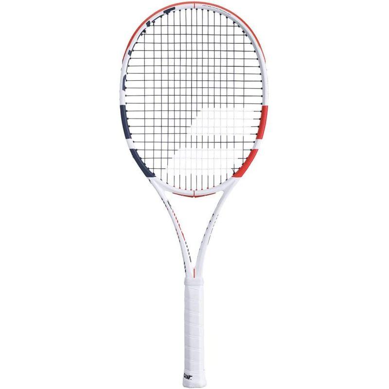 バボラ (Babolat) テニスラケット PURE STRIKE (ピュアストライク) 16/19 U NC ストリングなし ホワイト/レ ストリングなし 16/19 Babolat テニスラケット PURE STRIKE ピュアストライク NC ホワイト/レ mm