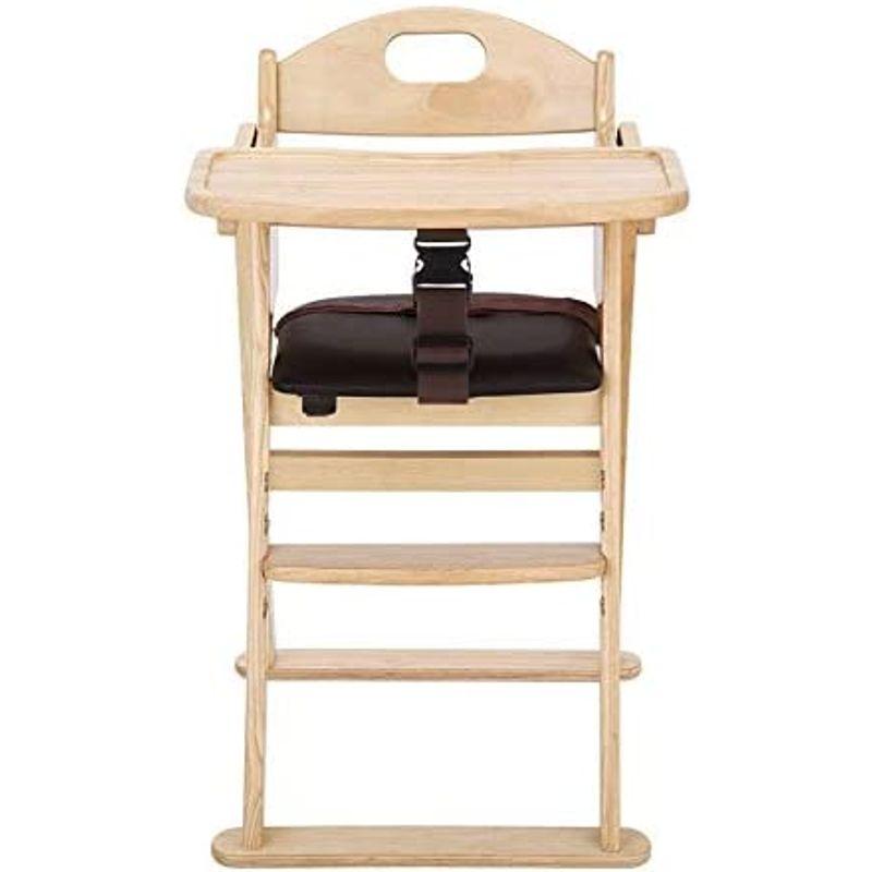 カトージ 木製ワイドハイチェア ステップ切り替え 木製ワイドハイチェア ステップ切り替え