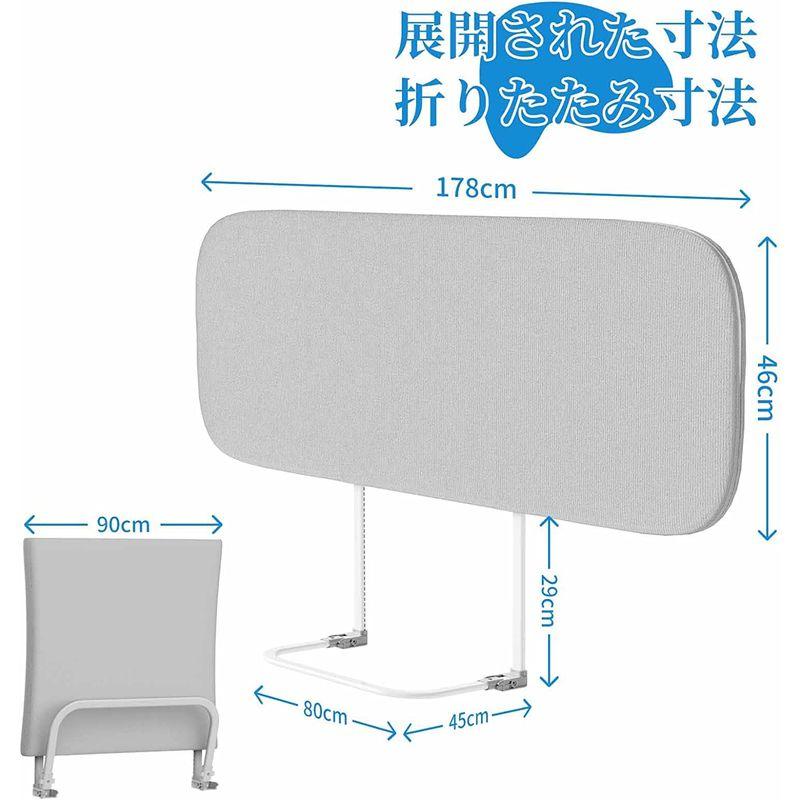 Edenplaykey ベッドガード 赤ちゃん 折りたたみ式ベッドフェンス ハイ