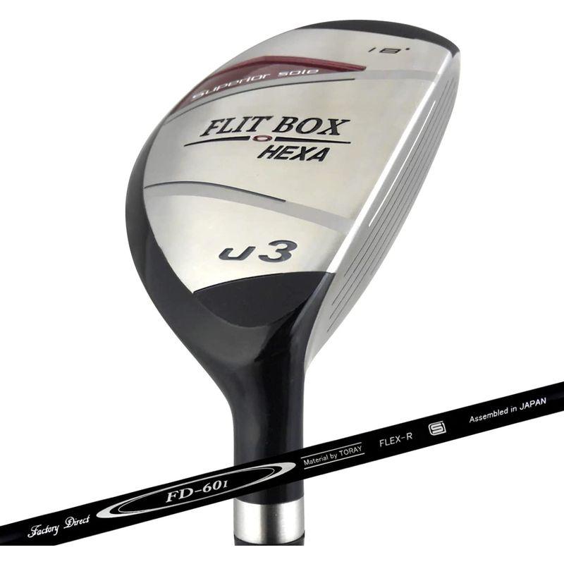 【新入荷】 FLIT-BOX6ユーティリティ（標準シャフトFD-60）単品 3U:18° 5U:22° 7U:26° 9U:30° 11U:34° 13 【1849176143】(11895円)