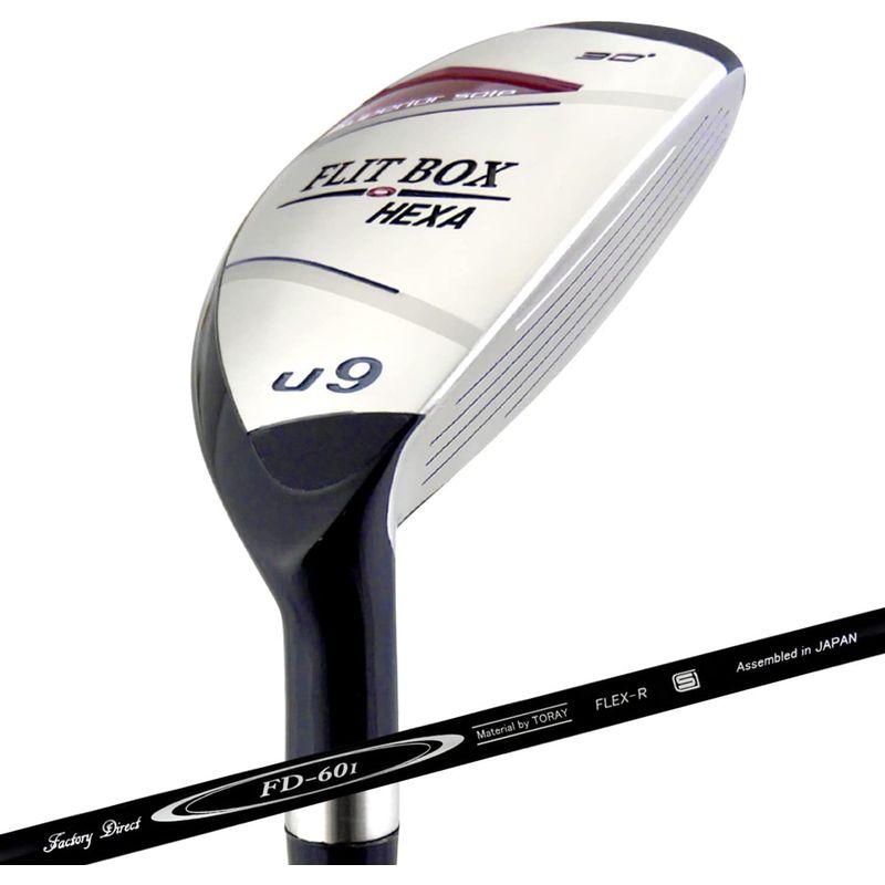 FLIT-BOX6ユーティリティ（標準シャフトFD-60）単品 3U:18° 5U:22° 7U:26° 9U:30° 11U:34° 13 3U 7U 9U BOX6ユーティリティ 標準シャフトFD 単品 5U 11U 　