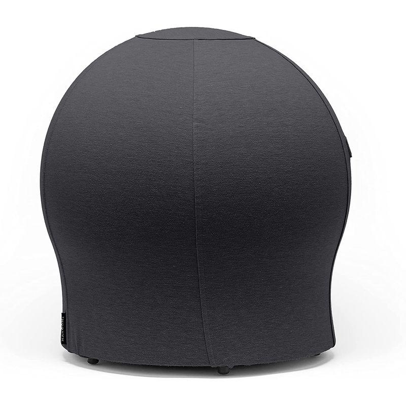 MAROOMS マルームズ バランスボール チェア 体幹 骨盤 腰痛 ヨガ ストレッチ バランスボール 椅子 スモーキーブラック バランスボール マルームズ チェア 体幹 骨盤 腰痛 ヨガ ストレッチ 椅子 スモーキーブラック 　 サイズ cm