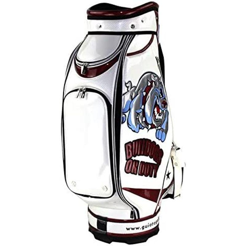 【新品 30%off 送料無料】 Guiote ゴルフスタッフバッグ (トップ10インチ ブルドッグ) 【2547526592】(92909円)