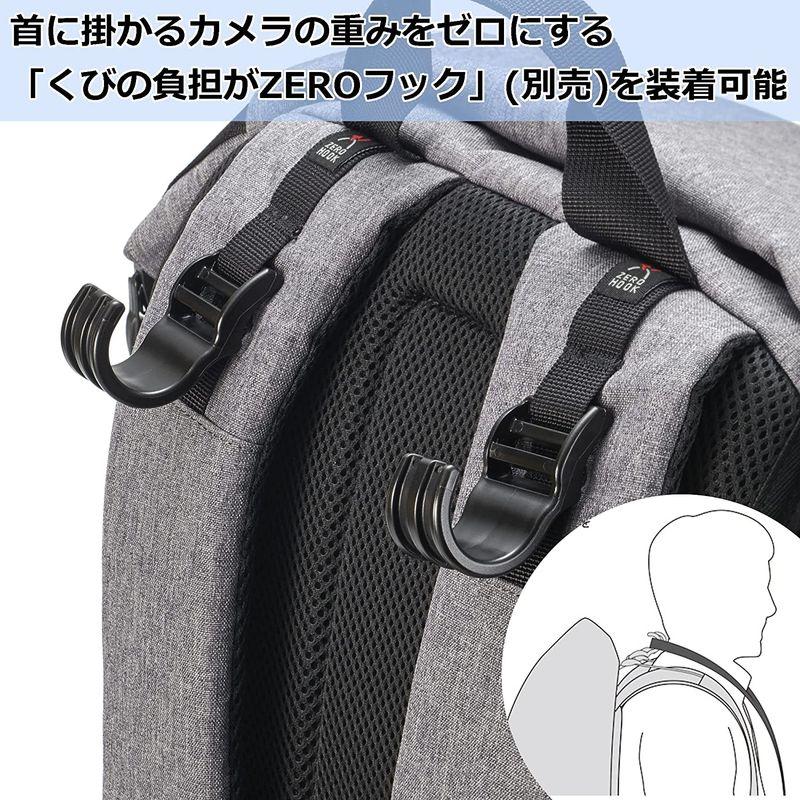 HAKUBA カメラリュック プラスシェル シティ04 ロールトップバックパック上下2気室 15インチPC収納 グレー SP-CT04-RB カメラリュック プラスシェル シティ04 ロールトップバックパック上下2気室 15インチPC収納 グレー SP CT04 RB