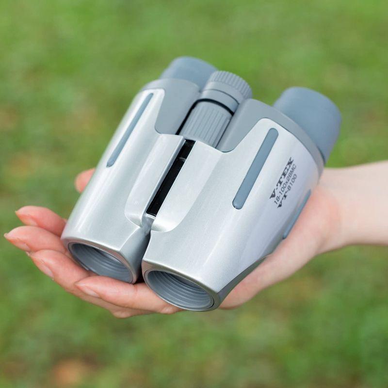 Kenko 双眼鏡 V-TEX 18~100×28 ポロプリズム式 18倍~100倍 28口径 シルバー VT-8100 18倍 100倍 双眼鏡 TEX 100×28 ポロプリズム式 28口径 シルバー VT