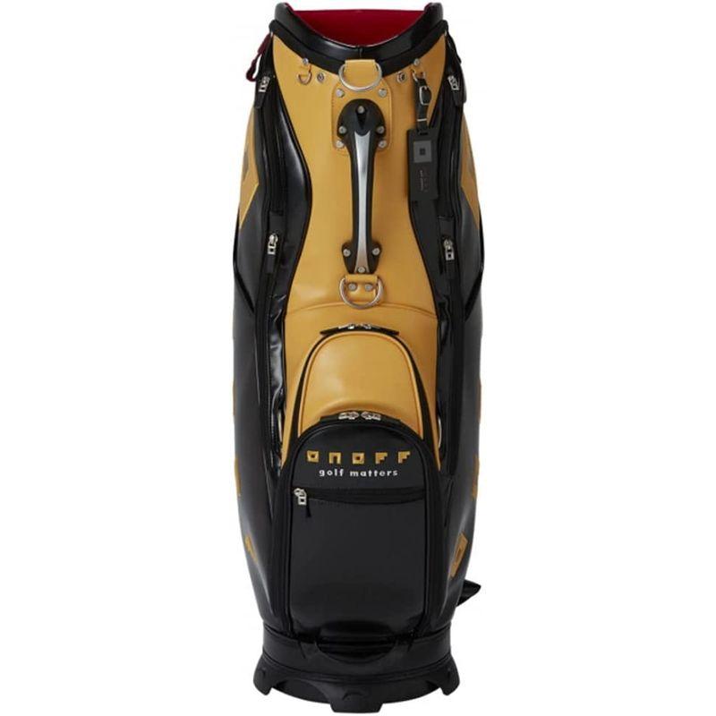 ★11時間以内発送★美品 2022年モデルオノフ（ONOFF） メンズ ツアープロ仕様モデル キャディバッグ合皮 OB0922-20 トリコロール 【FKP7781903767】(28381円)