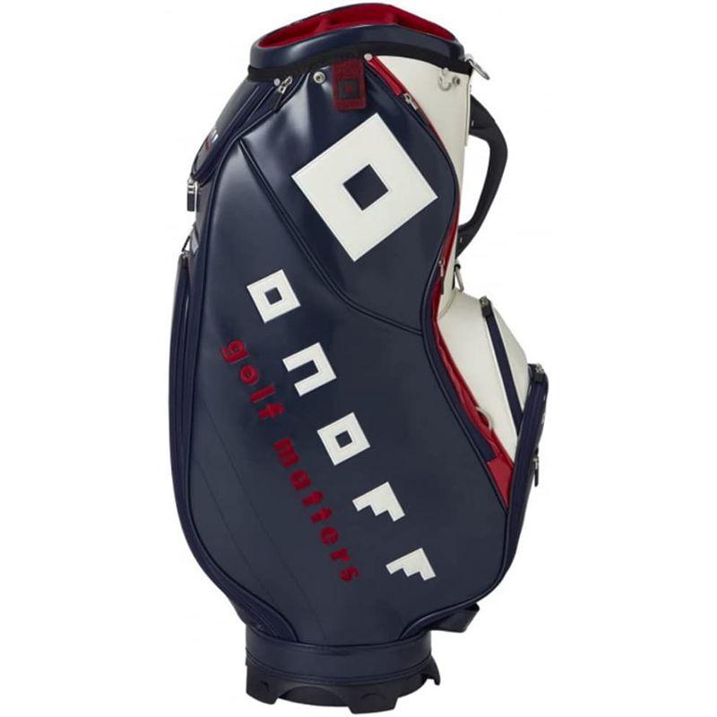 ★11時間以内発送★美品 2022年モデルオノフ（ONOFF） メンズ ツアープロ仕様モデル キャディバッグ合皮 OB0922-20 トリコロール 【FKP7781903767】(28381円)