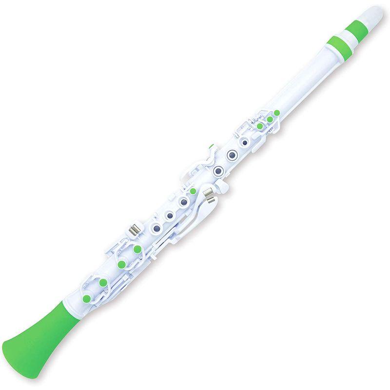 NUVO ヌーボ プラスチック製管楽器 完全防水仕様 クラリネット C調 Clarineo 2.0 White/Green N120CLGN 