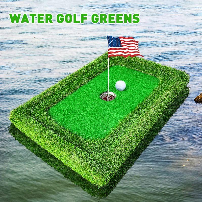 Dollox フローティング ゴルフグリーン プール フローティング チッピング グリーン フロート ゴルフ パッティングマット ゴルフ ゲ ゴルフ フローティング ゴルフグリーン プール チッピング グリーン フロート パッティングマット ゲ