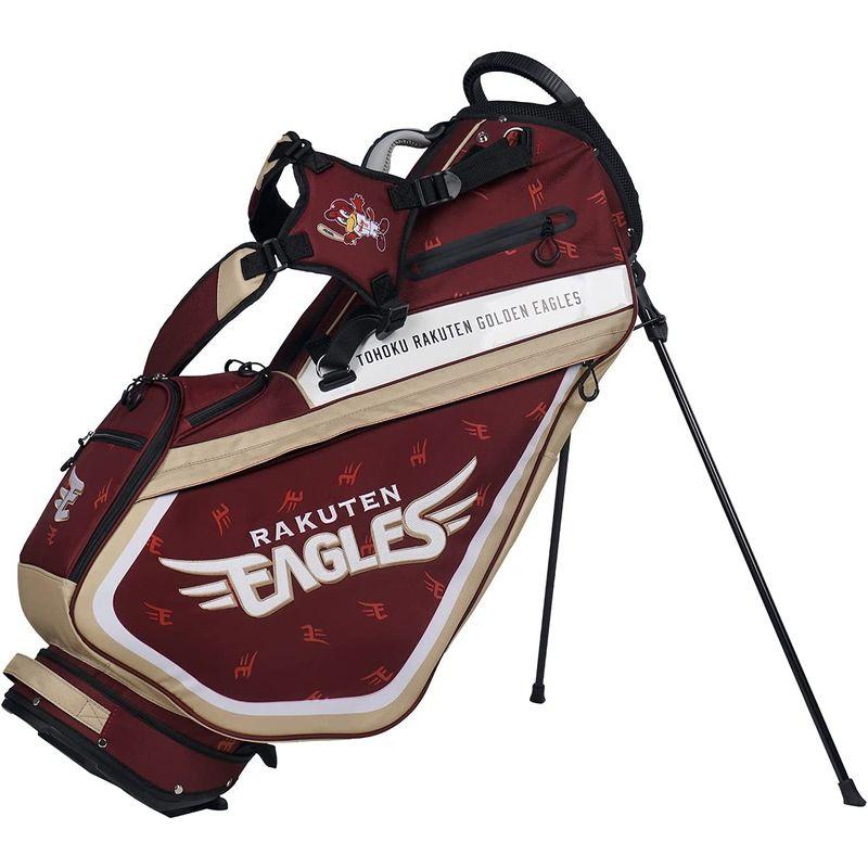 レザックス キャディバッグ 東北楽天ゴールデンイーグルス 9.5型スタンドバッグ レッド RECB-1458 キャディバッグ 東北楽天ゴールデンイーグルス 5型スタンドバッグ レッド RECB サイズ