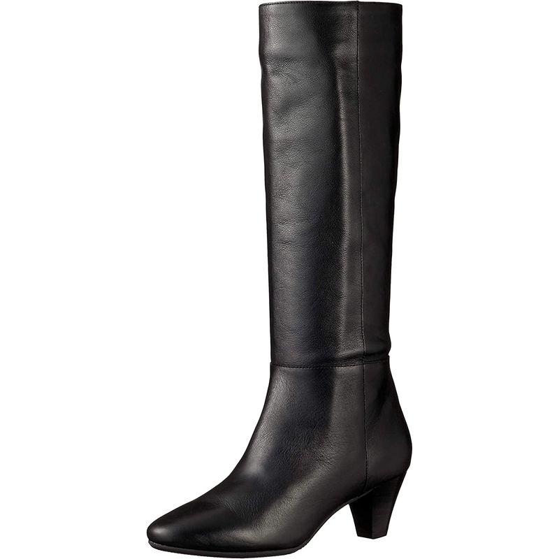 エンチャンテッド ロングブーツ 本革ヒールアップロングブーツ 18221 ブラック 36 ロングブーツ 本革ヒールアップロングブーツ ブラック cm