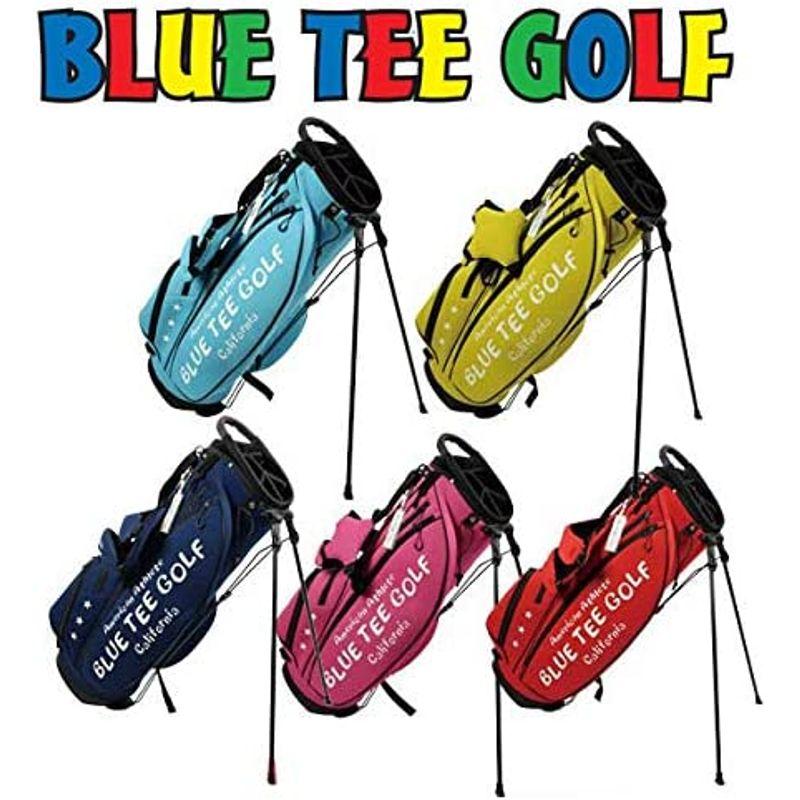 BLUE TEE GOLF ブルーティー ゴルフ BTG-CB003 ストレッチ スタンド キャディバッグ (ネイビー) TEE GOLF ブルーティー ゴルフ BTG CB003 ストレッチ スタンド キャディバッグ ネイビー 　