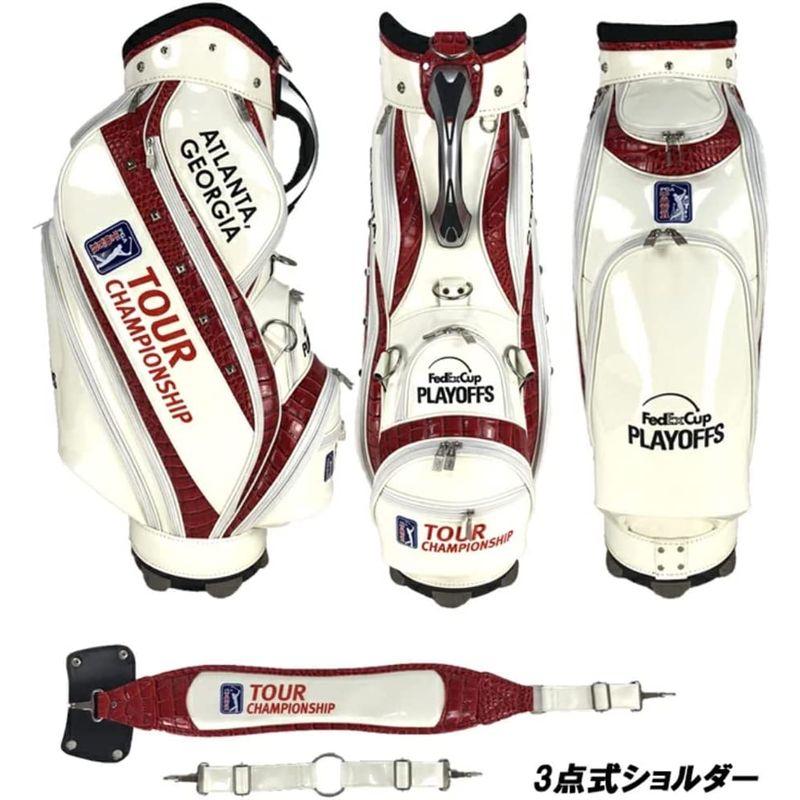PGA TOUR キャディバッグ CB-3513 (イエロー/ターコイズブルー) TOUR キャディバッグ CB イエロー/ターコイズブルー 　