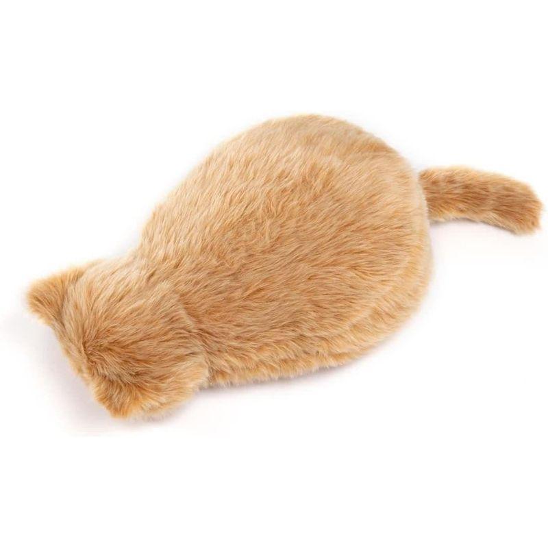 MeowEver ミャウエバー クッション まるでほんものの猫のような クッション型疑似ペット アプリコットブラウン ミャウエバー クッション まるでほんものの猫のような クッション型疑似ペット アプリコットブラウン