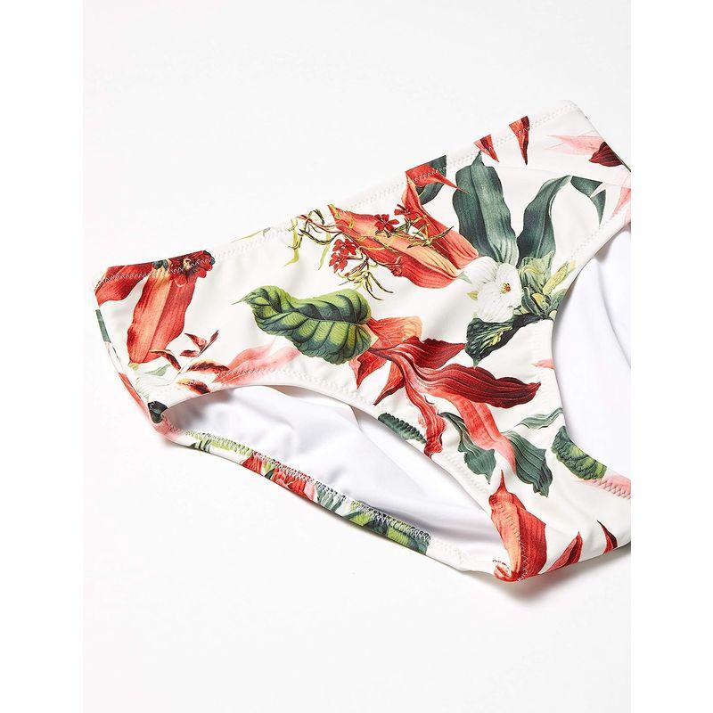 三愛水着楽園 水着 ノンワイヤー Lily Garden ガウチョ 3点セット レディース WH‐ホワイト 日本 9M (日本サイズ9 号相 inches cm ， Polyester Pants 水着 ノンワイヤー Lily Garden ガウチョ 3点セット レディース WH‐ホワイト 日本 9M 日本サイズ9 号相 Size Waist Rise Width