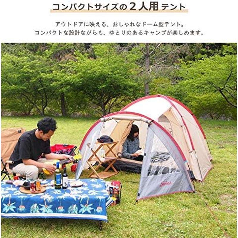 sokos(ソコス) テント 2人用 Solid Earth 2 ソコス テント 2人用 Solid Earth サイズ