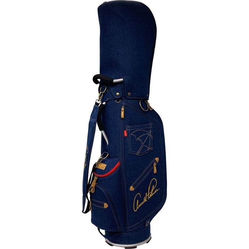 アーノルドパーマー キャディバッグ APCB-15F 9.0型 デニム 生地 限定モデル Arnold Palmerアーノルド・パーマーパー キャディバッグ APCB 15F 0型 デニム 生地 限定モデル Arnold Palmerアーノルド パーマーパー 　