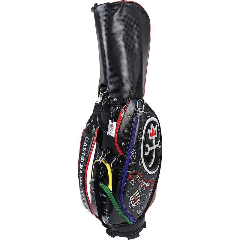 【新登場】 2023年春夏モデル カステルバジャック CASTELBAJAC 7232381301 キャディバッグ ゴルフバッグ 9型 5分割 エナメル 【C1108818719】(40440円)