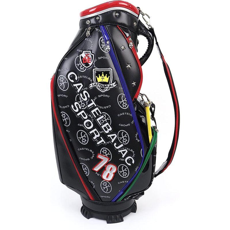 【新登場】 2023年春夏モデル カステルバジャック CASTELBAJAC 7232381301 キャディバッグ ゴルフバッグ 9型 5分割 エナメル 【C1108818719】(40440円)