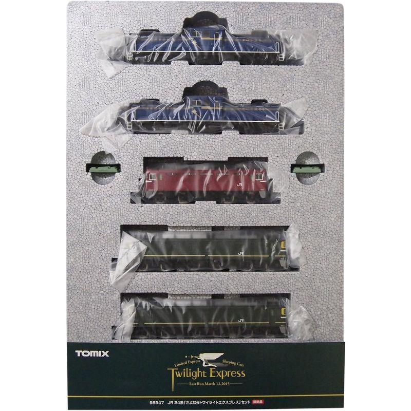【限定品】 TOMIX Nゲージ 98947 24系「さよならトワイライトエクスプレス」セット (15両) 【1598519134】(58300円)