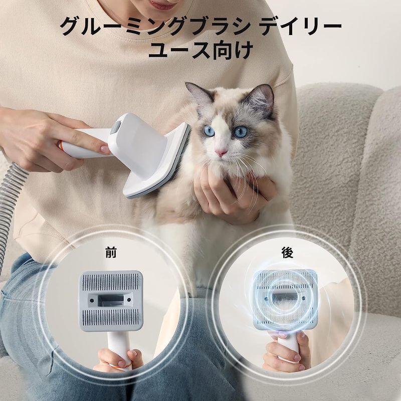 換毛期対策&一台七役 Afloia ペット用バリカンセット 多機能 ペット掃除機 電動バリカン 抜け毛を自動吸引 1.5L大容量 低騒音 収 Afloia 低騒音 ペット用バリカンセット 多機能 ペット掃除機 電動バリカン 抜け毛を自動吸引 5L大容量 収