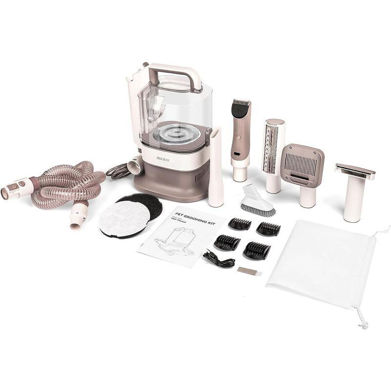 日本語取扱説明書&PSE認証済 ZOING ペット用 3.2L大容量 グルーミング掃除機セット ペット電動バリカン 犬美容器 三段吸引力 抜 ZOING ペット用 2L大容量 グルーミング掃除機セット ペット電動バリカン 犬美容器 三段吸引力 抜 HEPA