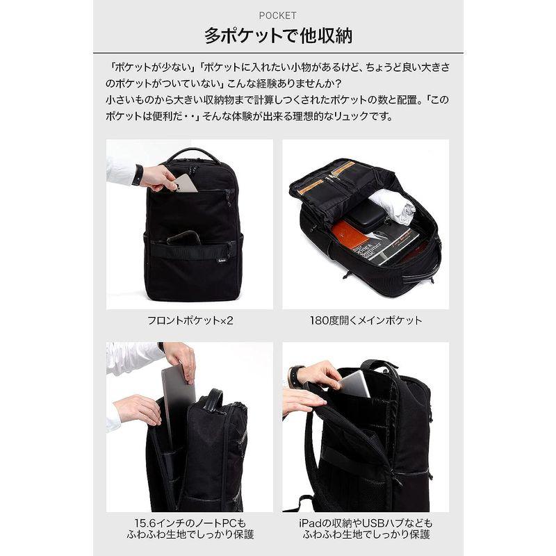 新入荷 Evoon マルチビジネスリュックair2.0 ビジネスリュック メンズ レディース 800g 軽量 撥水加工 リュックサック バックパック 【Q1791173229】(11524円)
