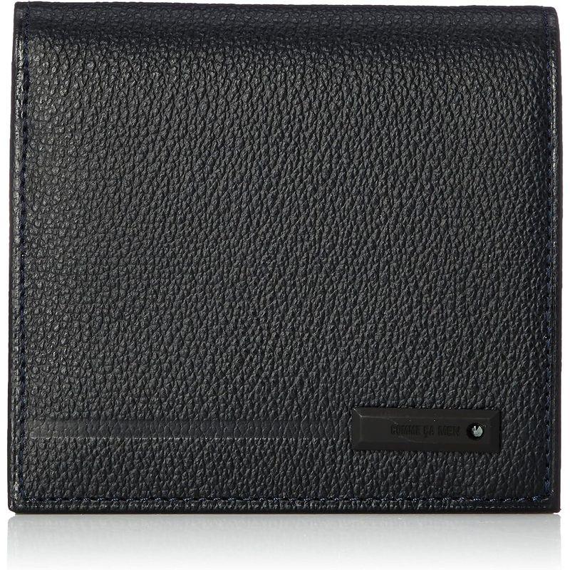 コムサメン 二つ折り財布 オンブル ブラック 二つ折り財布 オンブル ブラック