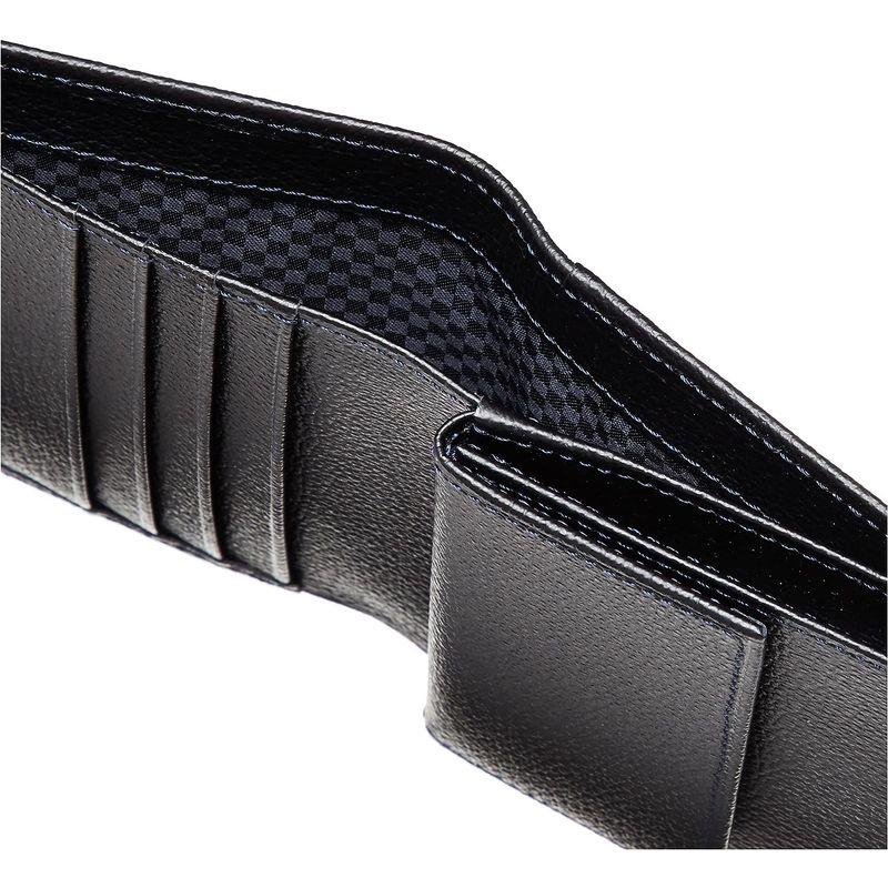 コムサメン 二つ折り財布 オンブル ブラック 二つ折り財布 オンブル ブラック