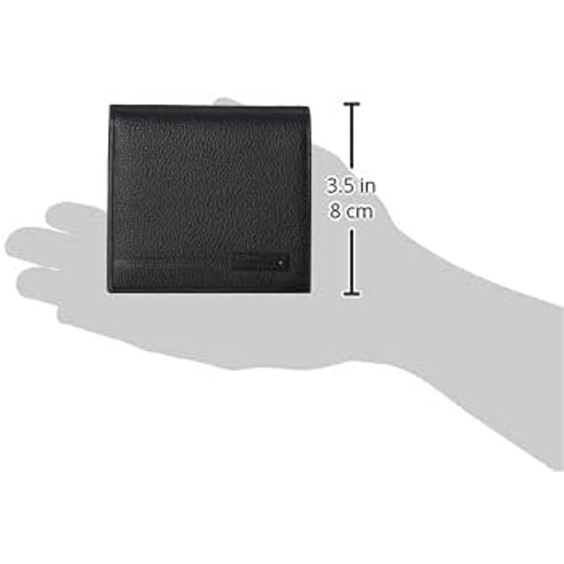 コムサメン 二つ折り財布 オンブル ブラック 二つ折り財布 オンブル ブラック