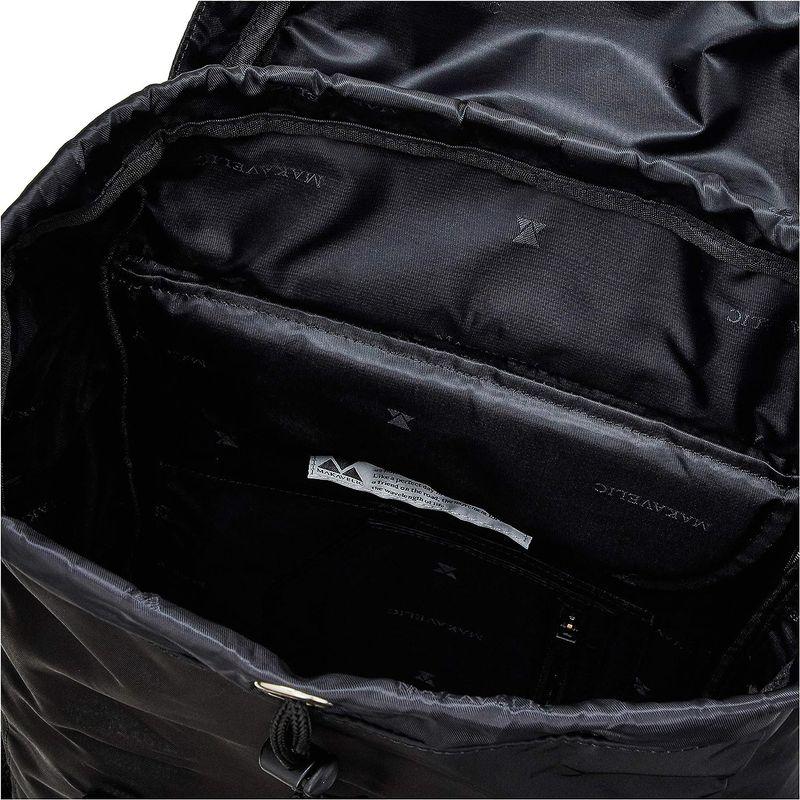 マキャベリック リュック DOUBLE BELT PMD REMIX DAYPACK BLACK (019) リュック DOUBLE BELT PMD REMIX DAYPACK BLACK